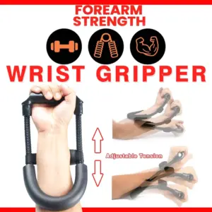 Adjustable forearm grip strength trainer