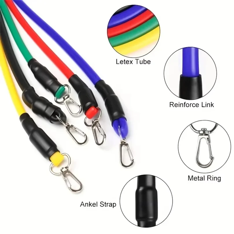 11-piece Resistance Bands Set - Image 3